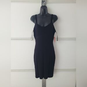 NWT Intempo Strap Black Dress size LARGE